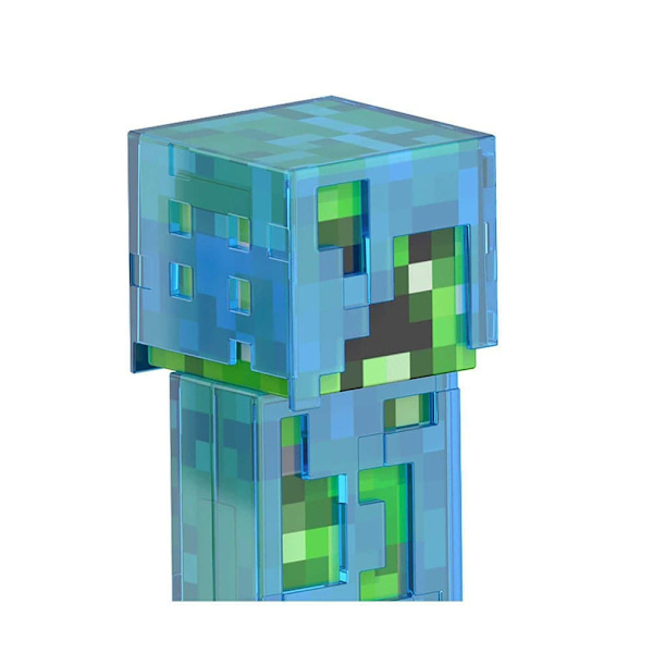 Minecraft Hahmo Diamond Level Creeper Monivärinen