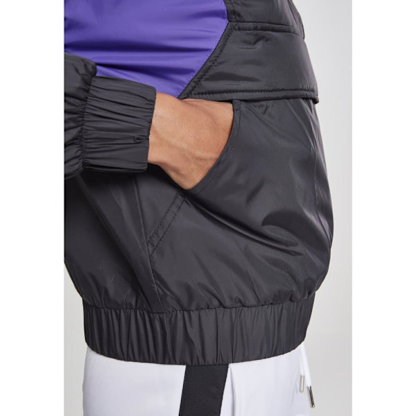 Urban Classics 3-tone Polstret Parka Sort S Kvinde