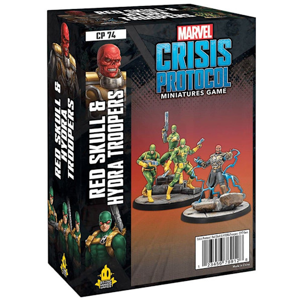 Atomic Mass Games Skull & Hydra Troops (engelska) Figur Mcp: Flerfärgad