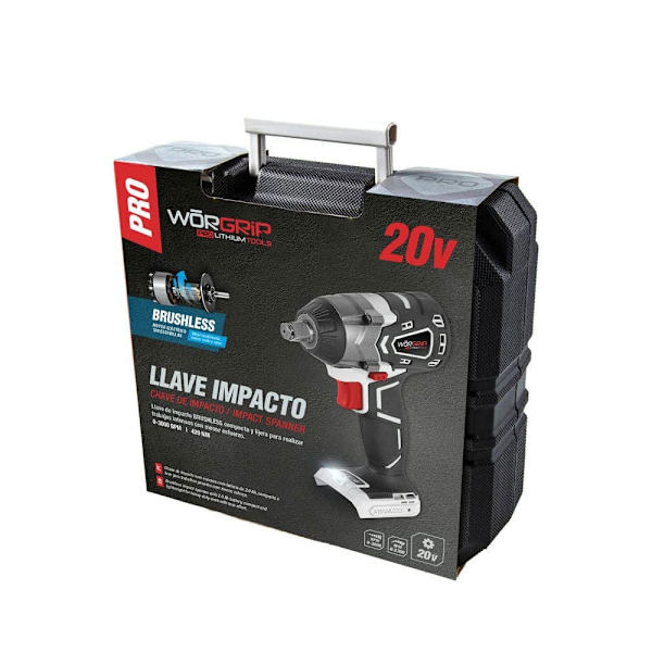 Worgrip Slagskruvdragare Utan Batteri 20v