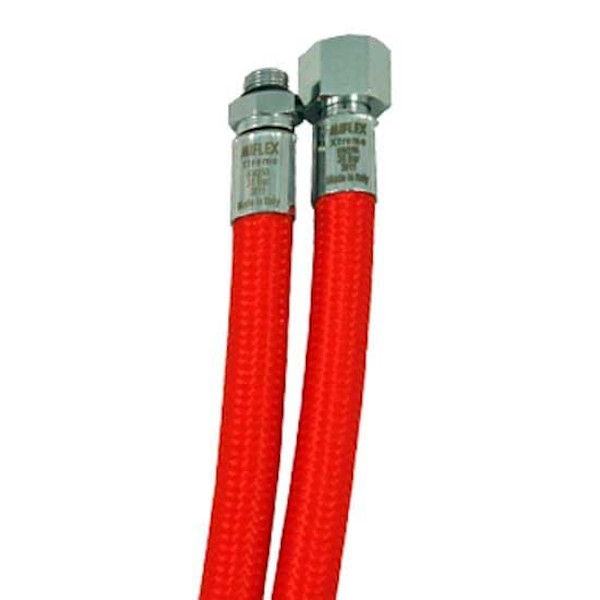 Miflex High-flexible Lp Regulator Hose Unf 3/8 Punainen 120 cm