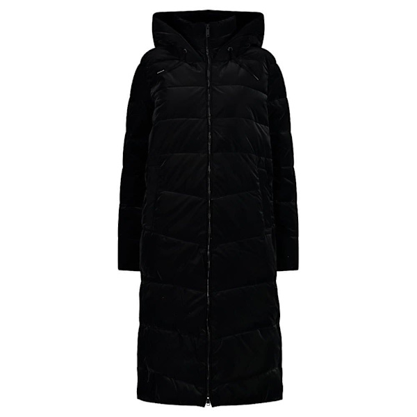 Cmp Coat Fix Hood 32k3106 Takki Musta M Nainen