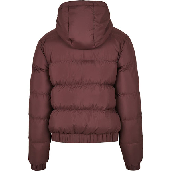 Urban Classics Hættejakke Puffer Rød M Kvinde