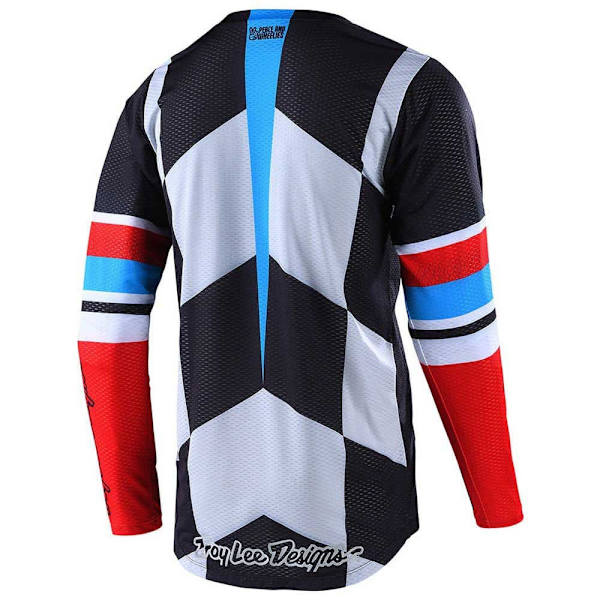 Troy Lee Designs Langærmet T-shirt Gp Air Warped Sort L Mand