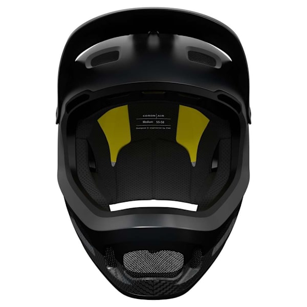 Poc Coron Air Carbon Mips Alamäkikypärä Musta L