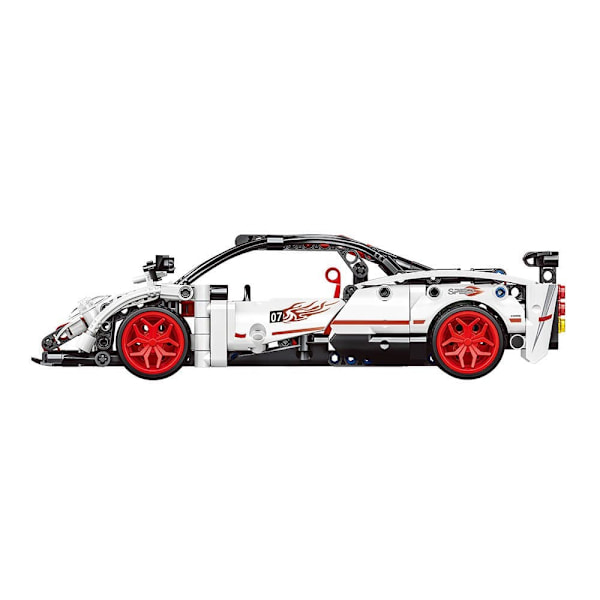 Giros Konstruktionsspel Technic Racing Car Pullback Silver