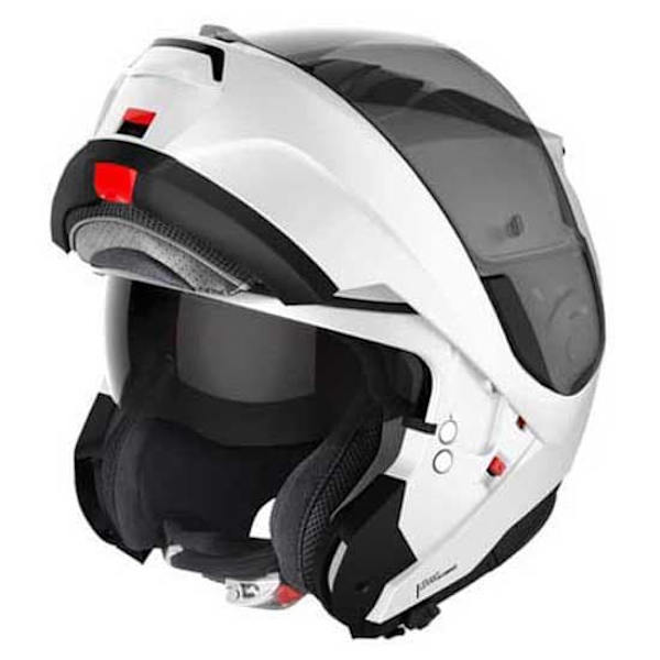 Nolan Modulær Hjelm N100-6 Classic N-com Hvid S