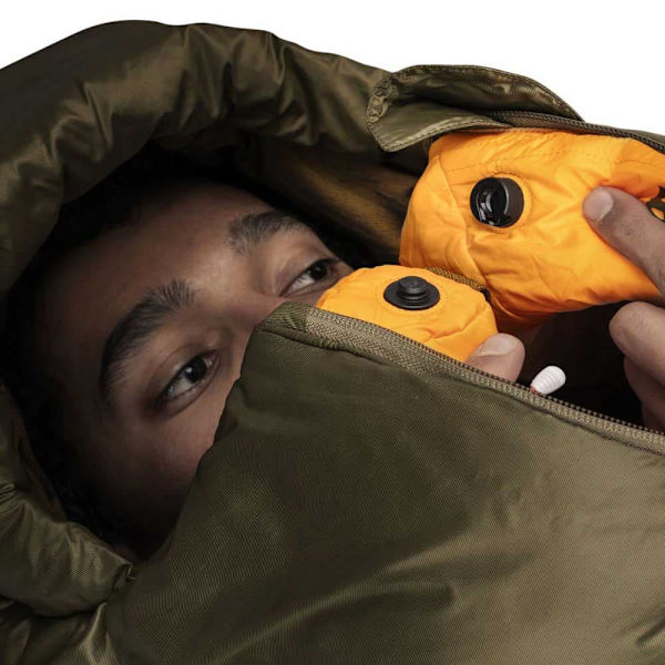 Mammut Sovsäck Protect Fiber -18ºc Grönt Extra Long / Central Zipper