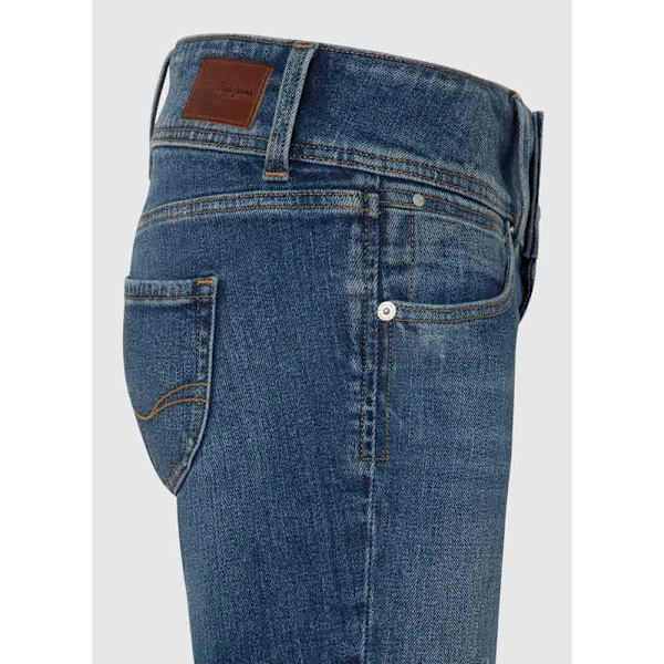Pepe Jeans Pl204729 Slim Fit Jeans Blå 28 / 30 Kvinde