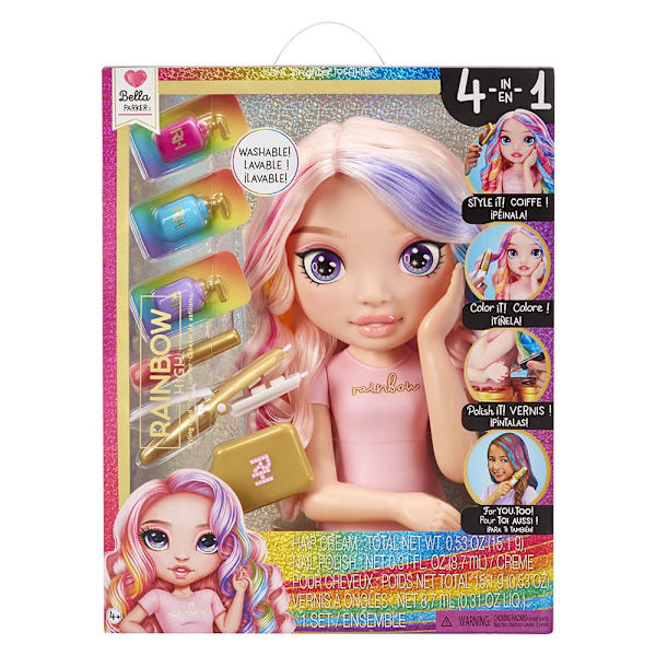 Rainbow High Styling Head Playset Docka