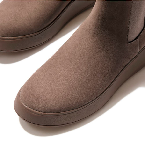 Fitflop F-mode Flatform Chelsea Stövlar Brun EU 40 Kvinna