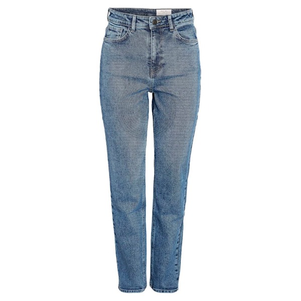 Noisy May Daisy Mom Fit Az393lb Högmidjadeans Blå 31 / 32 Kvinna