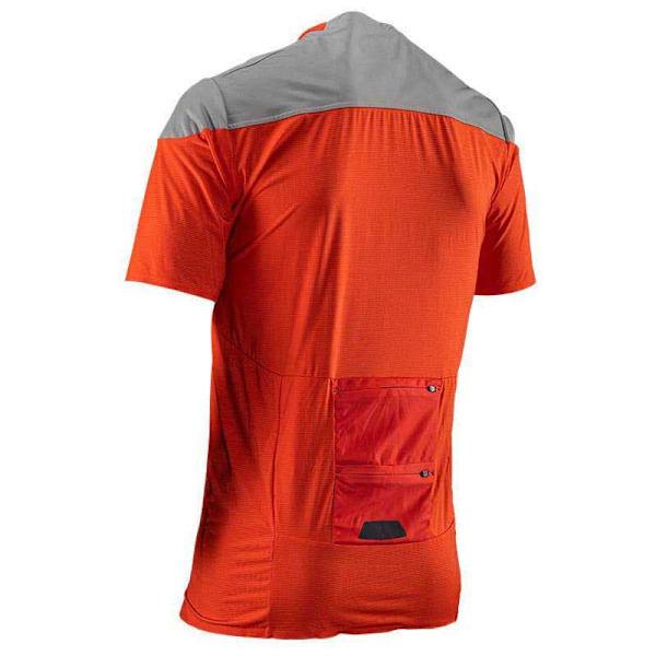 Leatt Kortärmad Tröja Mtb Allmtn 3.0 Orange,Grå XL Man