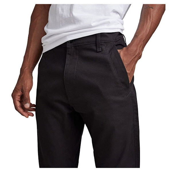 G-star Bronson 2.0 Slim Fit Chinobukser Sort 28 / 30 Mand