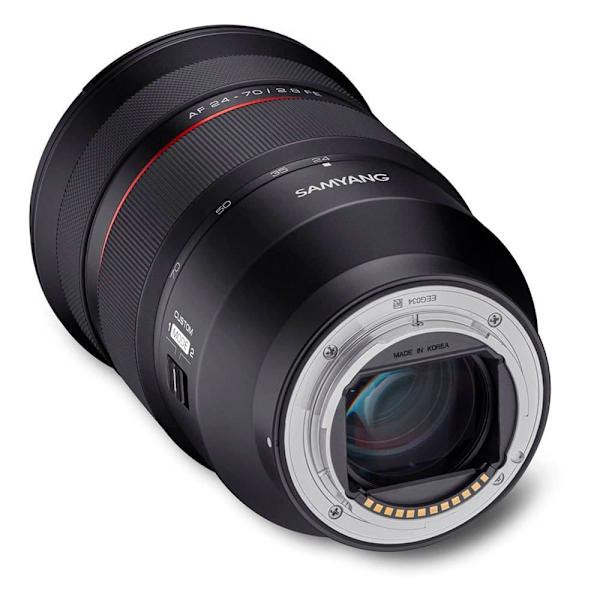 Samyang Teleobjektiivi V-af Fe Sony E 75 Mm Af/1.9 Hopeinen