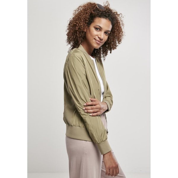 Urban Classics Jakke (stor) Bombers Grøn 4XL Kvinde