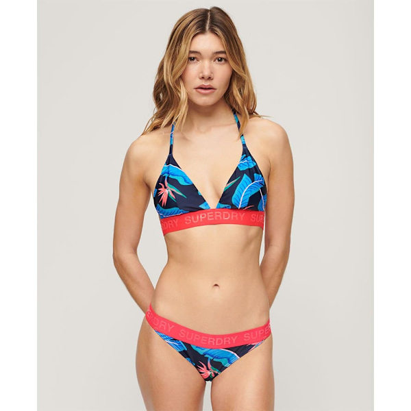 Superdry Logo Classic Bikini Botten Flerfärgad XL Kvinna