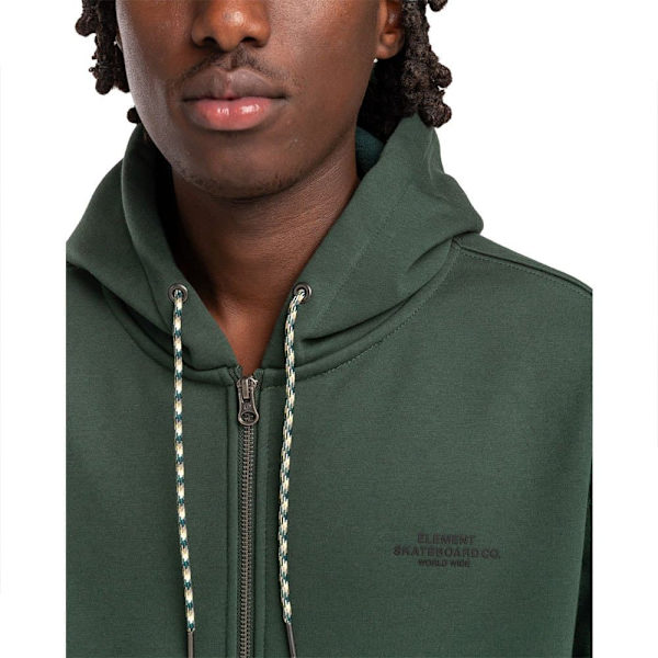 Element Rain Cornell Sweatshirt Med Lynlås Grøn M Mand