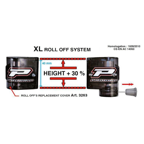 Progrip Roll Off System 3268 Xl Svart