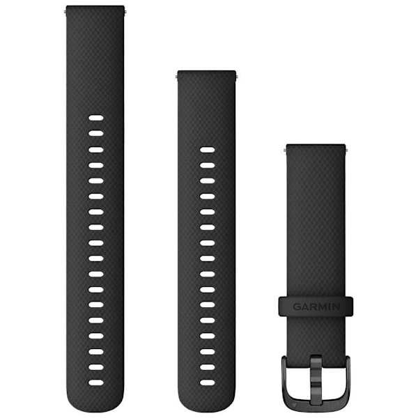 Garmin Strop Til Hurtig Demontering 18 Mm Sort,Grå