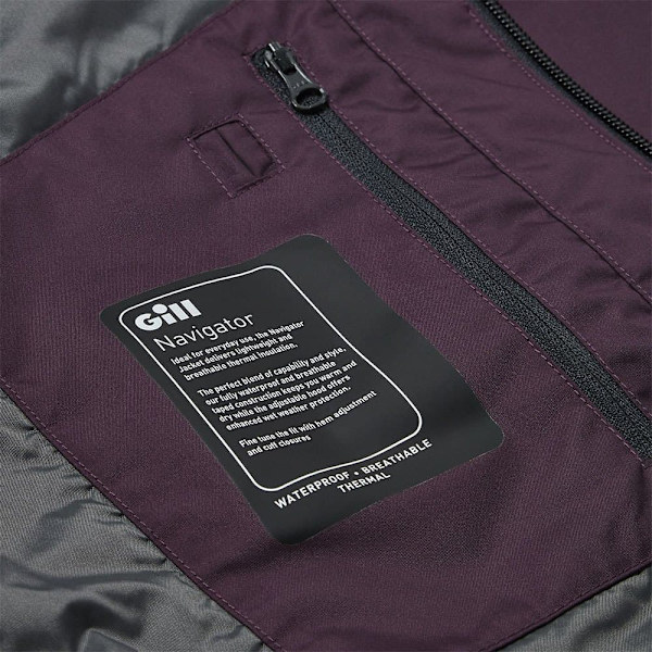 Gill Jacka Navigator Lila 42 Kvinna