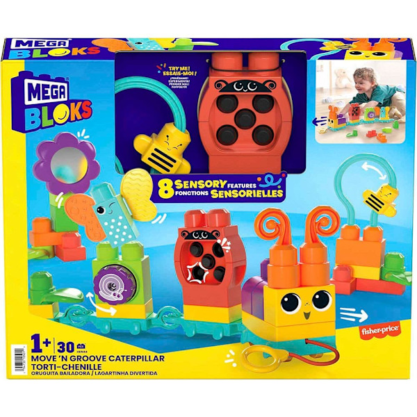 Mega Bloks Orgua Juna Keltainen