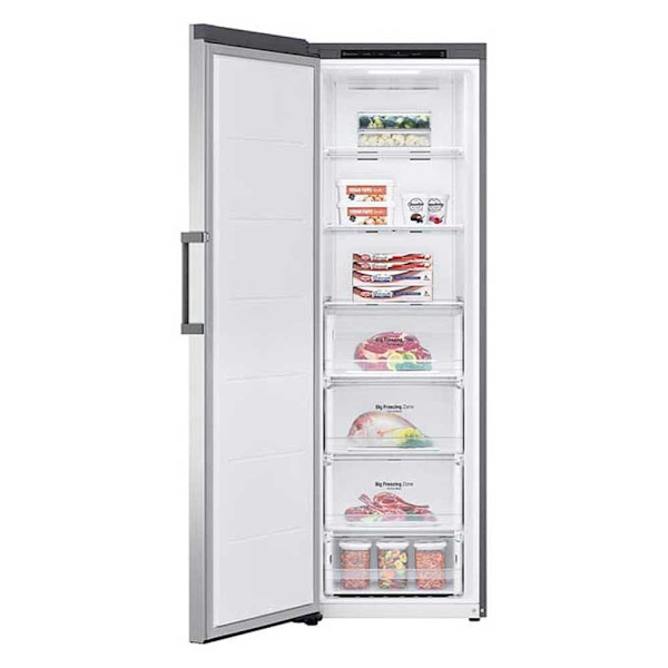 Lg Vertikal Frys Gft41pzgsz No Frost Silver 324L / EU Plug