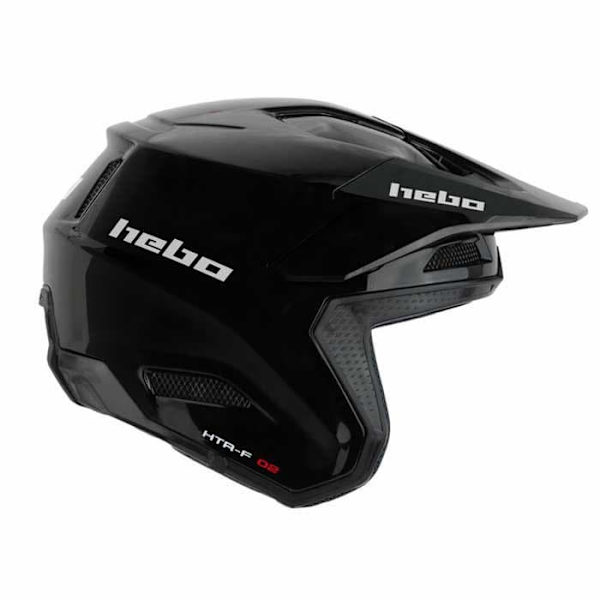 Hebo Zone Pro Monocolor åben Hjelm Sort 2XL