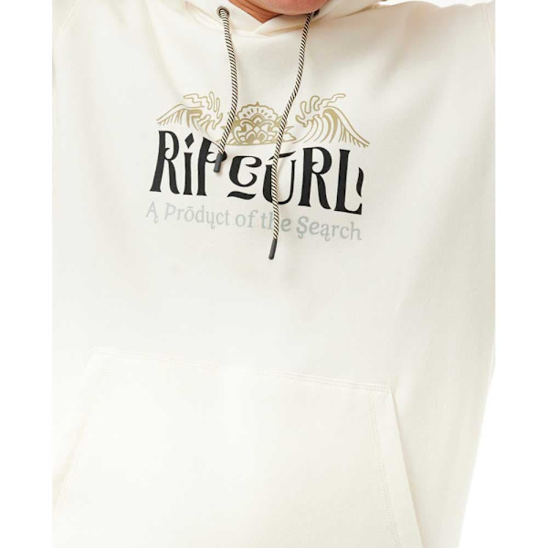 Rip Curl Down The Line Hættetrøje Hvid L Mand