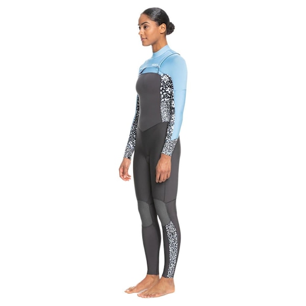 Roxy Langærmet Neoprendragt Foran Med Lynlås 4/3 Mm Swell Series Grå 6