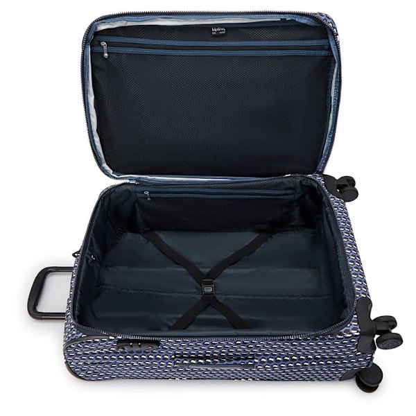 Kipling New Youri Spin M 70l Kuffert Med Hjul Blå