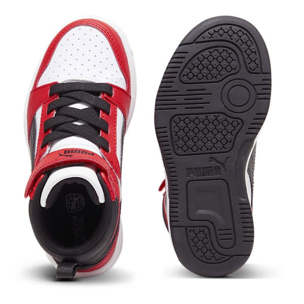 Puma Valmentajat Rebound V6 Mid Ac+ Punainen,Valkoinen EU 32 Poika