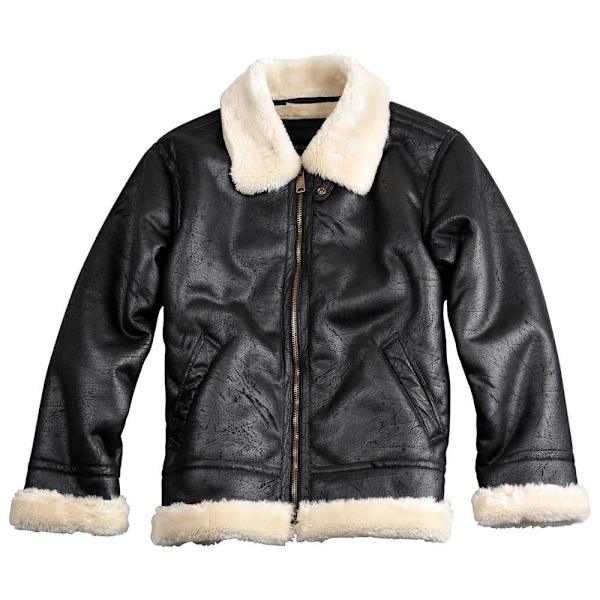 Alpha Industries B3 Fl Jakke Sort S Mand