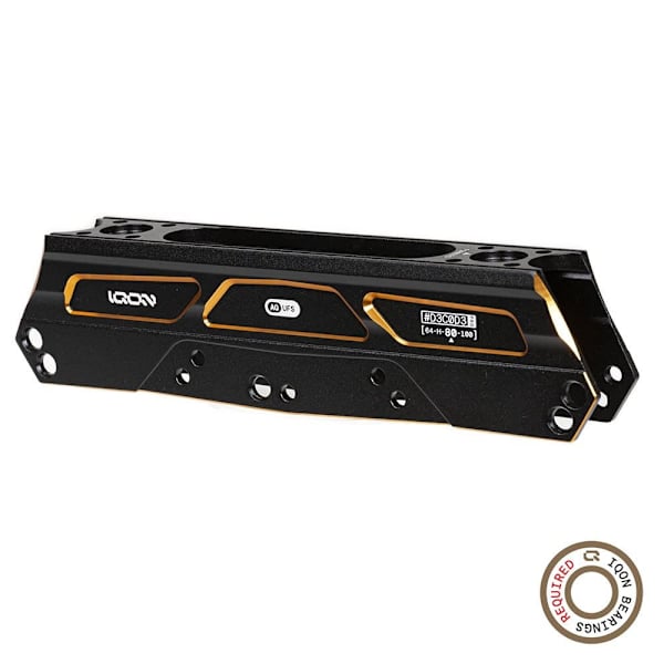 Iqon Inline Skates Ram Ag Decode Pro 80 Dark Guld 243 mm