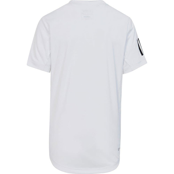 Adidas Kortärmad T-shirt Clu3 Stripes Vit 15-16 Years Pojke