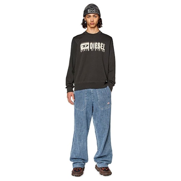 Diesel Sweatshirt Ginn L8 Grå M Mand