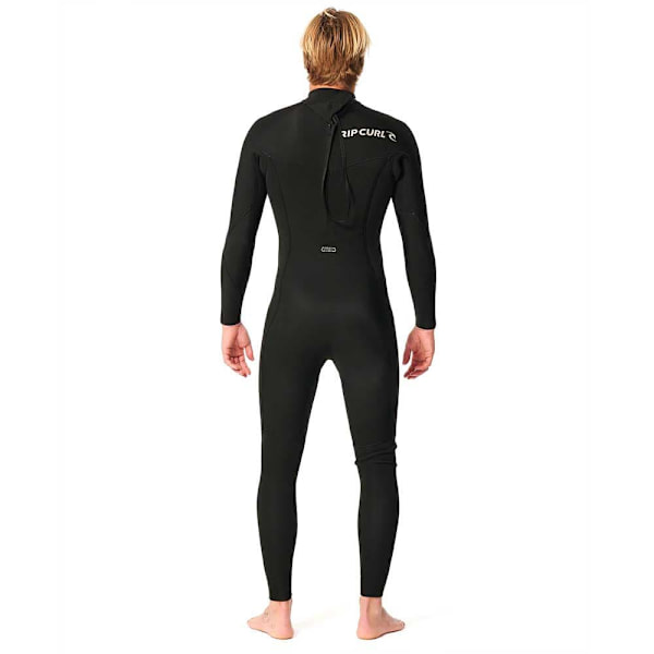 Rip Curl D/patrol 4/3 Mm Gb Stmr Langærmet Neopren-dragt Med Lynlås På Ryggen  XL