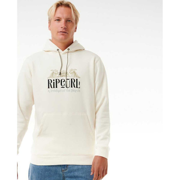 Rip Curl Down The Line Hættetrøje Hvid L Mand