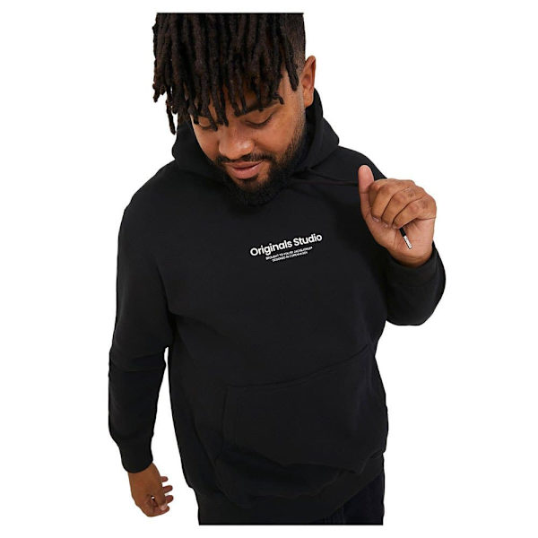 Jack & Jones Sweatshirt Med Fuld Lynlås Vesterbro Sort 4XL Mand
