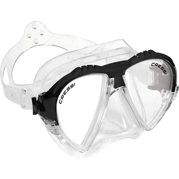 Cressi Dykkermaske Matrix Transparent,Sort