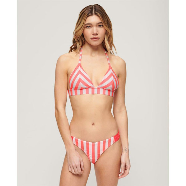 Superdry Triangle Bikinitopp Rosa S Kvinna