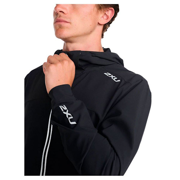 2xu Jakke Aero Sort M Mand