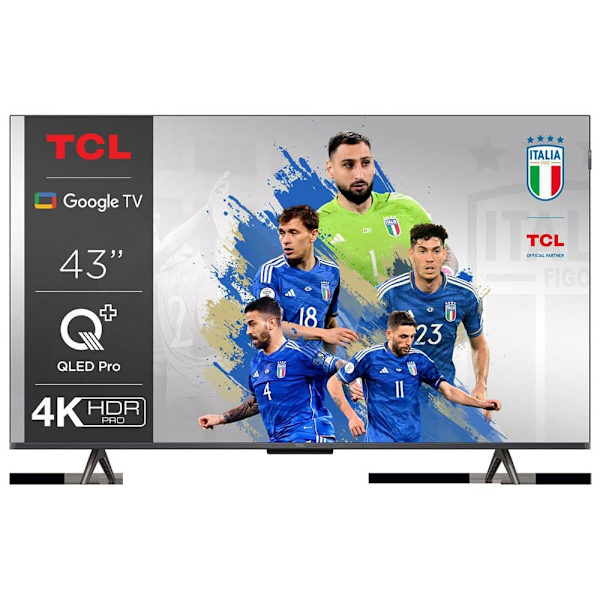 Tcl Tv 43c655 43´´ 4k Qled Titanium