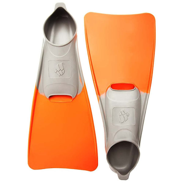 Madwave Långa Simfenor Pool Colour Orange,Silver EU 36-37
