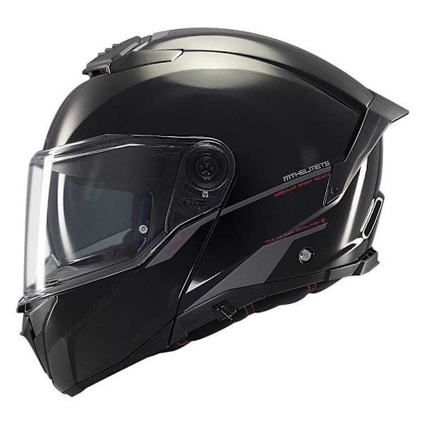 Mt Helmets Modulær Hjelm Atom 2 Sv Solid Sort M