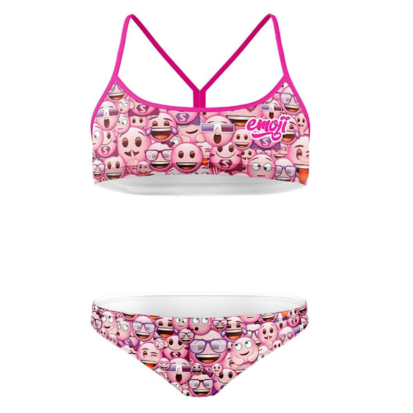 Otso Emoji Classic Pink Bikini  XS Kvinna