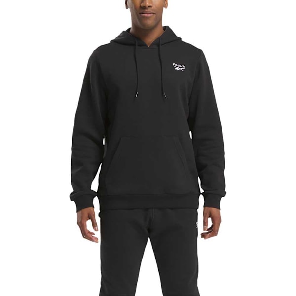 Reebok Identity Small Logo Hættetrøje Sort S Mand