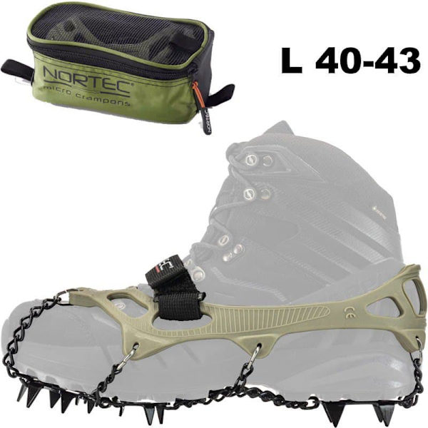 Nortec Crampons Alp Forest Harmaa XL