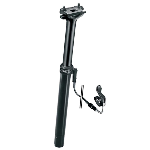 Switch Dropper Sadelstolpe Sw-09 105 Mm Silver 285-390 mm / 27.2 mm