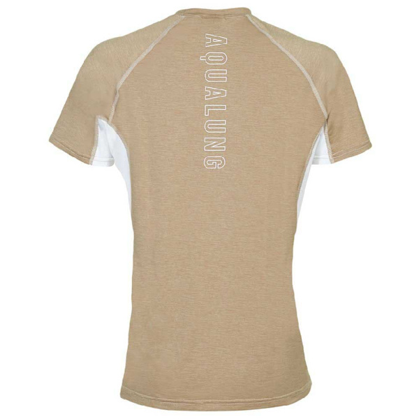 Aqualung Lyhythihainen Nainen Rashguard Lf Beige L